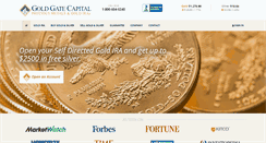 Desktop Screenshot of goldgatecapital.com