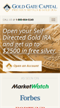 Mobile Screenshot of goldgatecapital.com